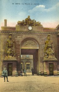 Palast der Gerechtigkeit, Metz von French Photographer