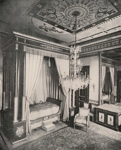 Paris: Bett der Kaiserin Josephine im Gebäude der deutschen Botschaft von French Photographer
