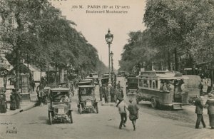 Paris, Boulevard Montmartre von French Photographer