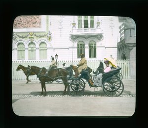 Pariser Ausstellung: Palast der dekorativen Künste, Paris, Frankreich, 1900 von French Photographer
