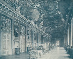 Paris: Galerie des Apollo, Louvre Museum, Blick nach Norden von French Photographer