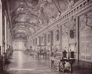 Paris: Galerie des Apollo, Louvre-Museum, Blick nach Süden von French Photographer