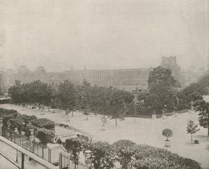 Paris: Garten gegenüber dem Tuilerienpalast von French Photographer
