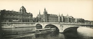 Paris, Die Conciergerie und das Handelsgericht von French Photographer