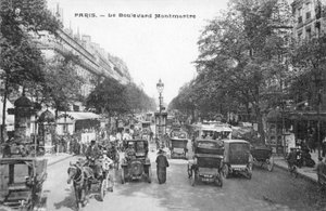 Paris, Der Boulevard Montmartre