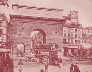 Paris: Die Porte St Martin von French Photographer
