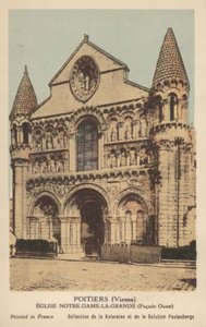 Poitiers, Kirche Notre Dame La Grande