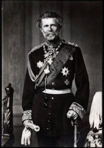 Porträt von Edwin Freiherr von Manteuffel (1809-1895), deutscher Feldmarschall