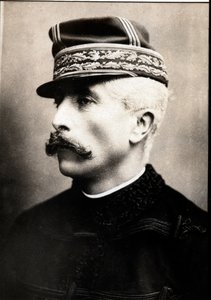 Porträt von Gaston, Marquis de Galliffet (1830-1909), französischer General und Politiker von French Photographer