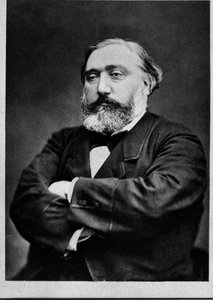 Porträt von Leon Gambetta (1838-1882), französischer Staatsmann