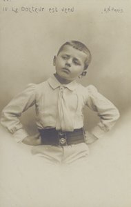 Porträt eines kleinen Jungen von French Photographer