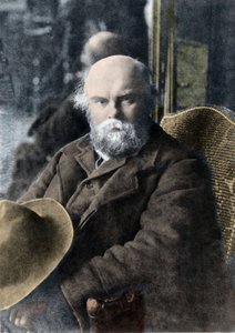 Porträt des Dichters Paul Verlaine (1844-1896)
