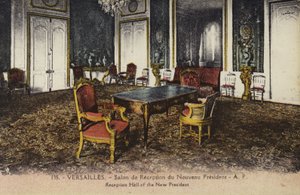 Empfangshalle des neuen Präsidenten, Schloss Versailles von French Photographer
