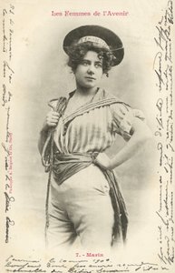 Matrose, Frau der Zukunft von French Photographer