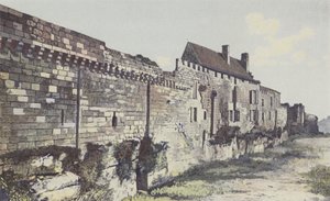 Saint-Emilion, Reste der Stadtmauer im Nordwesten, Malet-Logis von French Photographer