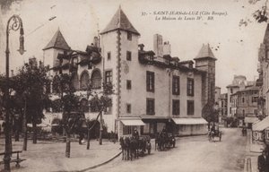 Saint-Jean-de-Luz, Côte Basque, Haus von Ludwig IV