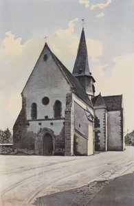 Saint-Outrille, Eglise, Gesamtansicht Südwest