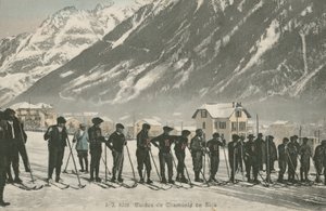 Skilehrer in Chamonix von French Photographer