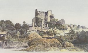Talmont, Burgruinen, Gesamtansicht O von French Photographer