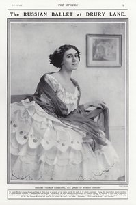 Tamara Karsavina, russische Ballerina von French Photographer