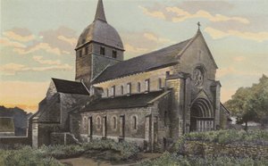 Til-Chatel, Kirche, Gesamtansicht NW
