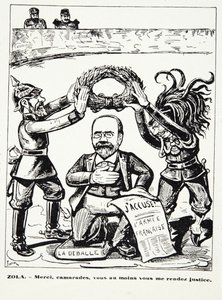 Zola - Merci, camarades, vous au moins vous me rendez justice, aus Histoire de la Troisieme Republique, Bd. I, l
