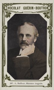 A. Balfour, englischer Minister von French School