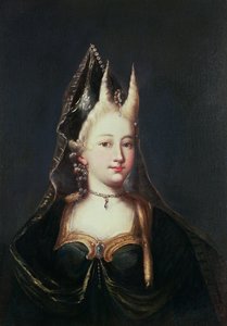 Eine gehörnte Hexe