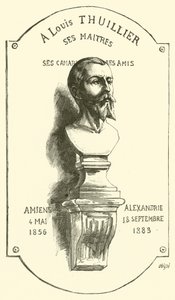 An Louis Thuillier seine Meister (Gravur)