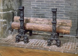 Ein Gitter (Gusseisen)