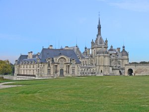 Ansicht des Schlosses von French School