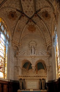 Ansicht der Kapelle im Schloss Chantilly
