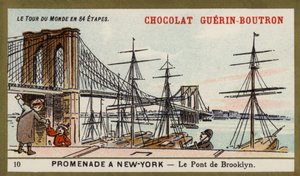 Ein Spaziergang in New York - die Brooklyn Bridge von French School