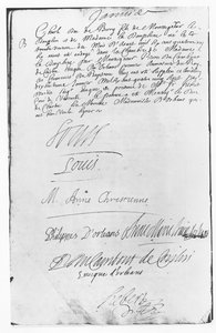 Taufakt von Charles, Herzog von Berry von French School