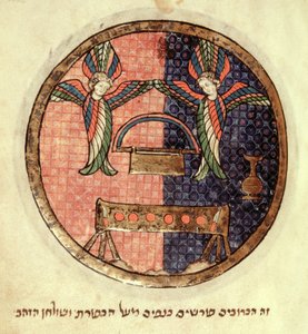 Die Bundeslade, aus einer nordfranzösischen Miscellany, ca. 1280