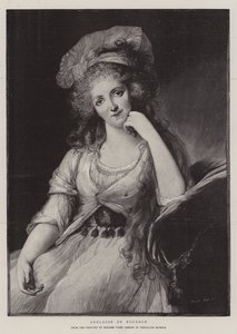 Adelaide de Bourbon von French School