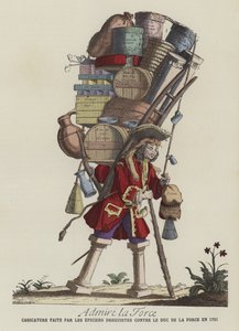 Admire la Force, 1721 von French School
