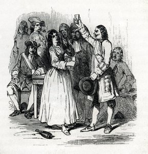 Affäre der Gifte (Gravur) 1846 von French School