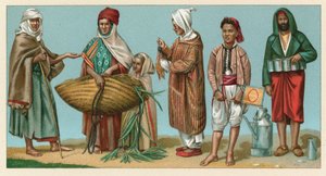 Afrikanisches Kostüm von French School