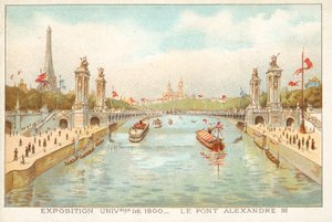 Alexander-III.-Brücke, Weltausstellung 1900, Paris