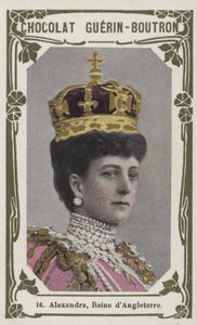 Alexandra, Königin von England von French School