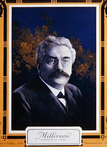 Alexandre Millerand als Kriegsminister 1915