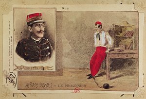 Alfred Dreyfus (1855-1935) als Gefangener, 1894-1906 von French School
