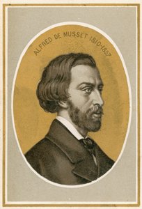 Alfred de Musset von French School