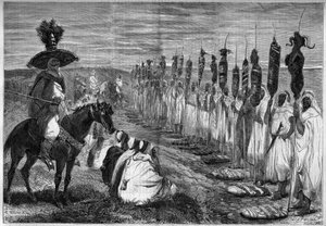Algerischer Brauch - Diffa - Algier