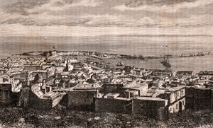Algier - Algerien - Gravur in „La France illustree: geographie, histoire, administration statistique“ von V.A. Malt-Brown. 1884 von French School