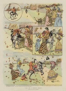 Alles an einem windigen Morgen (Chromolithografie) von French School