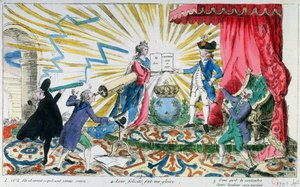 Allegorie der Annahme der Verfassung durch König Ludwig XVI., 1791