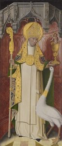 Altarbild aus Thuison-les-Abbeville: Heiliger Hugo von Lincoln, 1490-1500 von French School