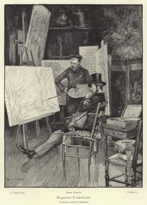 Amateur-Skizze von French School